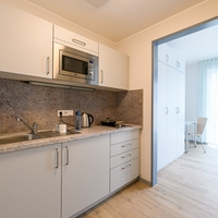 Küche vom Haus an der Kirche in Ennepetal in Bethel.regional, in dem Menschen mit seelischen Erkrankungen leben