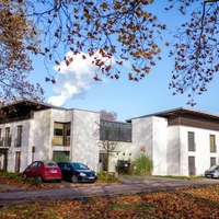 Das Haus Lange im Herbst