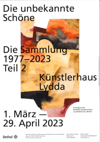 Ausstellungsplakat Die unbekannte Schöne Teil II