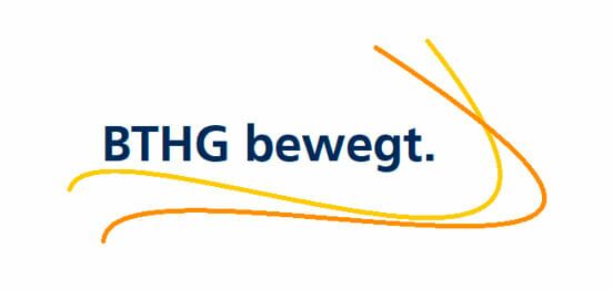 Logo: BTHG bewegt. (Bundesteilhabegesetz)