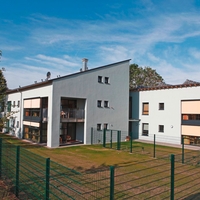 Das Haus an der Breslaustraße von Bethel.regional in Dortmund unterstützt Menschen mit erworbenen Hirnschäden.