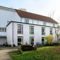 In Bethel Regional Haus am Lohbach in Dortmund ist ein Weißes Haus zu sehen
