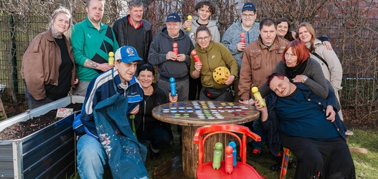 Leitbild-Postkarten-Motiv: Nächstenliebe aus Überzeugung