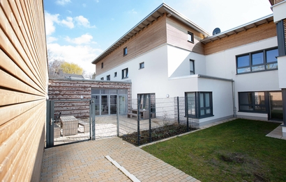 Das Haus Weddinghofer Straße in Kamen von Bethel.regional, wo Menschen mit besonderem Hilfebedarf unterstützt werden.